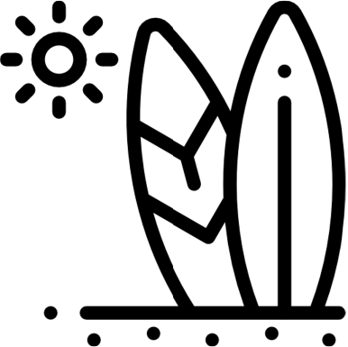 Beach access icon