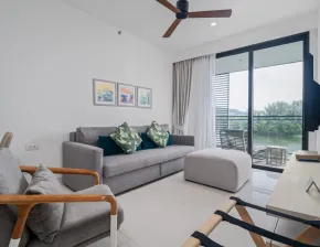 Cassia Residences, Two-Bedroom D Deluxe Lake